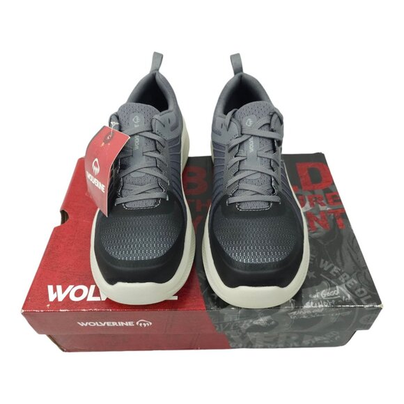 Wolverine Bolt Durashocks Mens Size 9.5 Gray Work Shoe W211004 CarbonMax Toe NEW main image 13